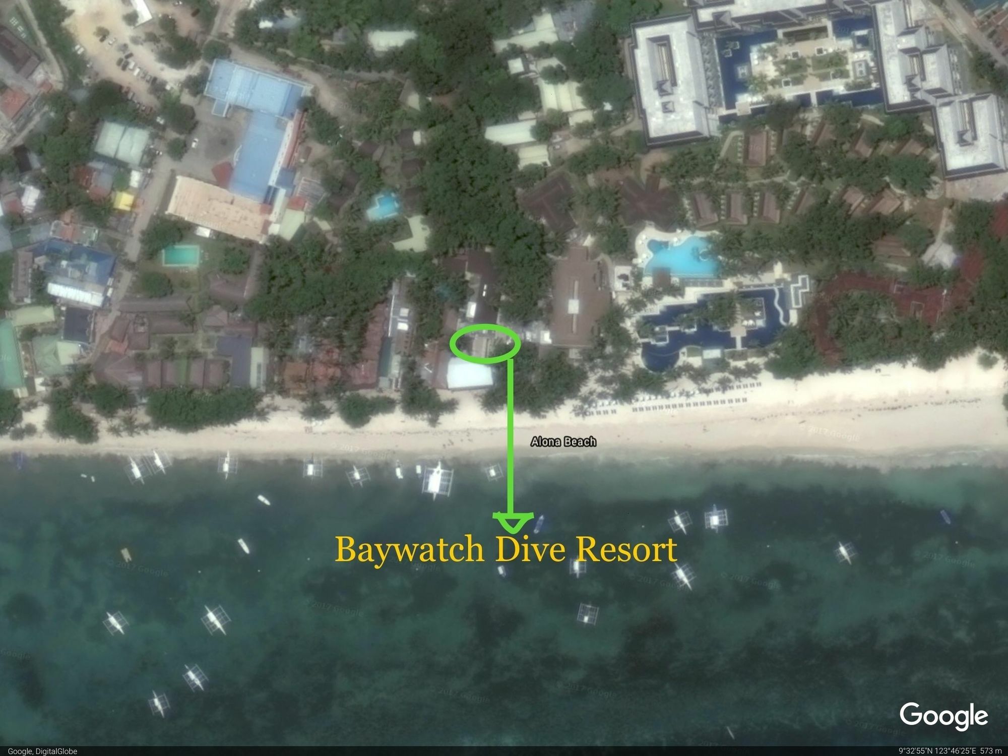 Baywatch Dive Resort Панглао Екстериор снимка